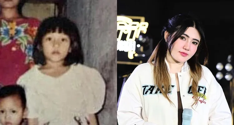 penyanyi dangdut saat SD dan kini © berbagai sumber penyanyi dangdut saat SD dan kini © berbagai sumber