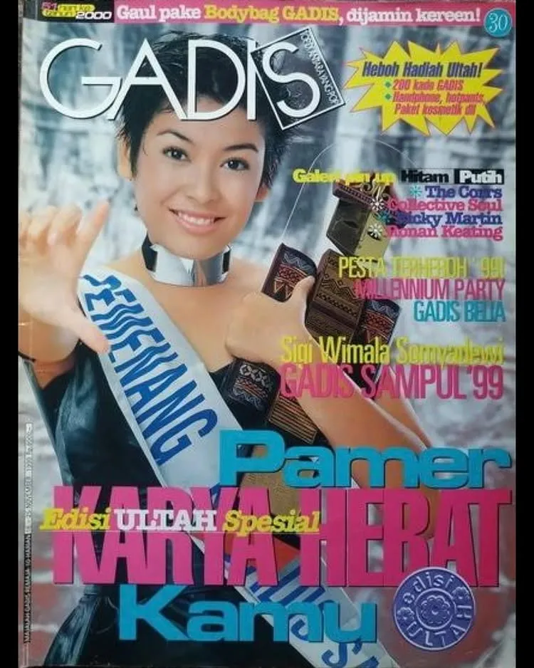 Sigi Wimala pemenang GADIS Sampul 1999 © 2025 brilio.net