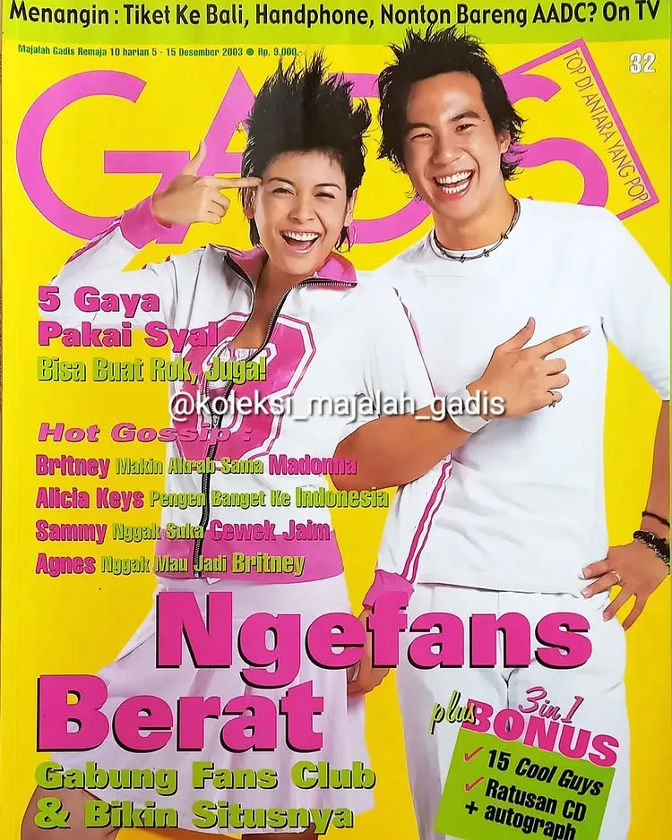Sigi Wimala pemenang GADIS Sampul 1999 © 2025 brilio.net