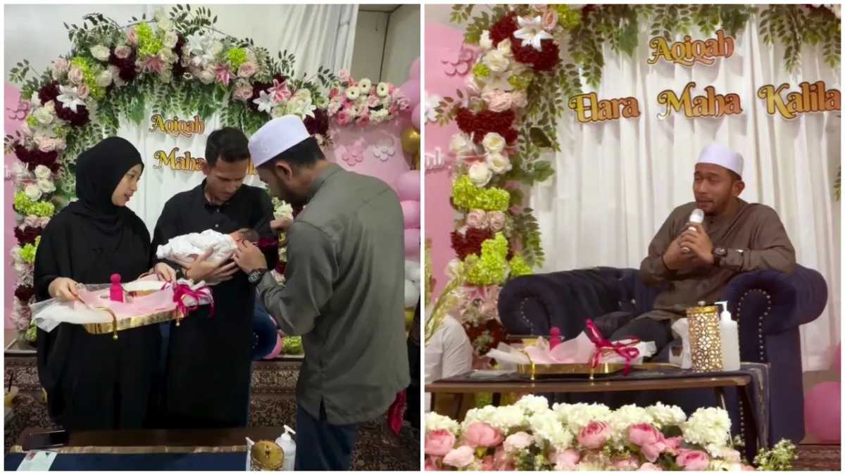 9 Momen akikah anak pertama Adiba Khanza dan Egy Maulana Vikri, digelar sederhana di rumah