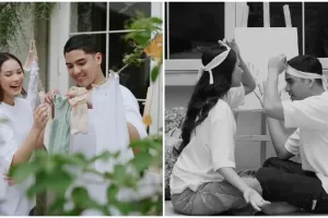 Konsepnya nggak neko-neko, ini 9 potret gender reveal anak pertama Alyssa Daguise dan Al Ghazali