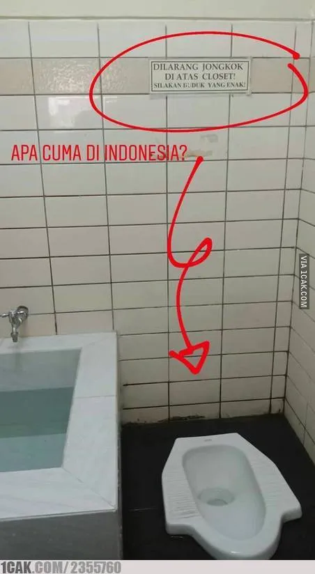 tulisan pengumuman nyeleneh bikin bingung © berbagai sumber