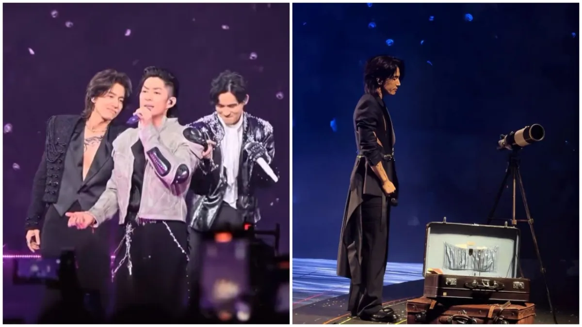 9 Potret F4 Meteor Garden gelar konser reuni, Jerry Yan menangis kenang Barbie Hsu