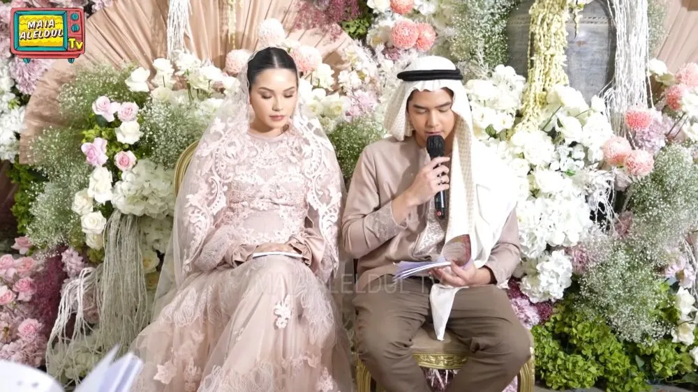 Acara tasyakuran 4 bulan kehamilan Alyssa Daguise © 2025 brilio.net