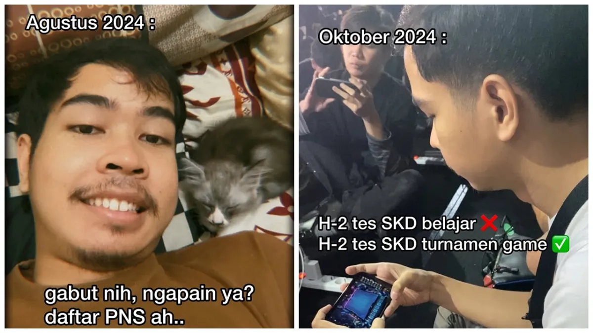 Ngaku gabut, content creator ini daftar jadi PNS tanpa persiapan, hasilnya di luar dugaan