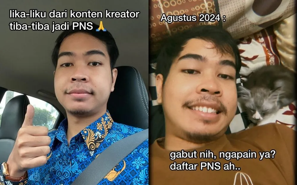 Content creator iseng daftar PNS diterima © 2025 Instagram Content creator iseng daftar PNS diterima © 2025 Instagram