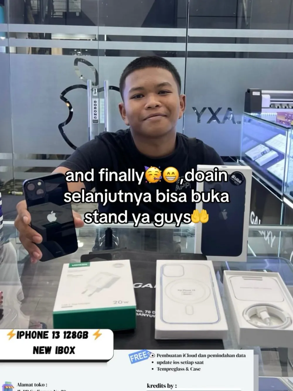 anak SMA jualan demi beli iPhone © Instagram anak SMA jualan demi beli iPhone © Instagram