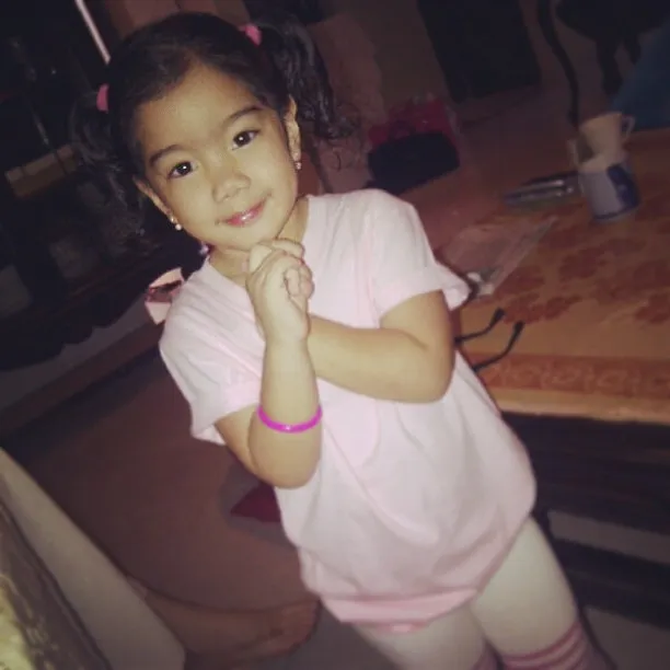 imutnya Leticia Joseph saat masih kecil © Instagram