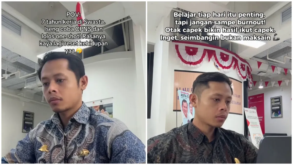 Rejeki tak akan kemana, kisah pria 7 tahun jadi karyawan swasta iseng ikut tes CPNS, langsung lolos