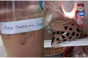 13 Potret minuman di wadah plastik yang super nyeleneh, ada yang tulisannya bikin ngakak