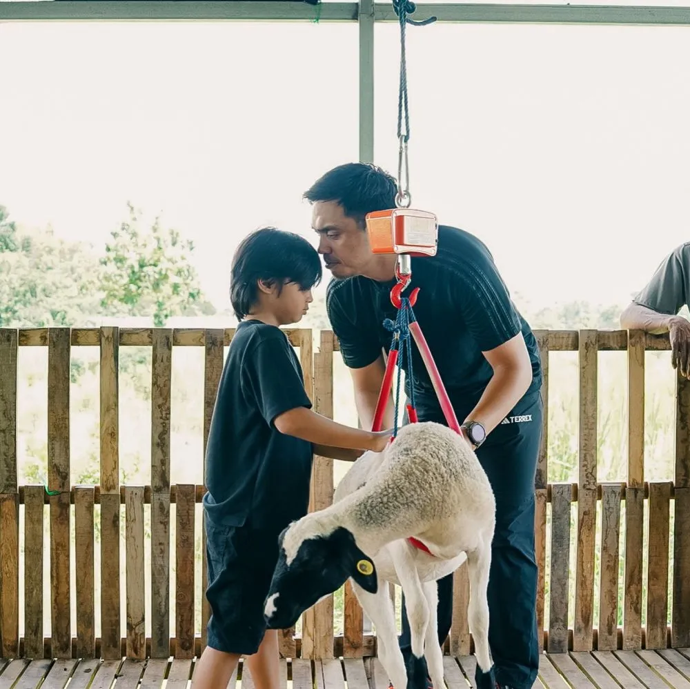 Ditto dan Ayudia punya peternakan © Instagram