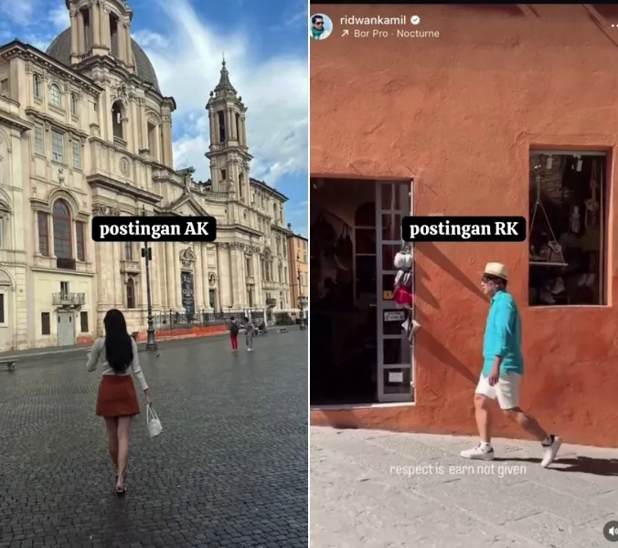 Ridwan Kamil dan Aura Kasih diduga liburan bareng © 2025 brilio.net