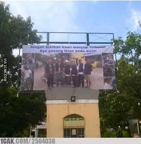 iklan billboard kreatif © Berbagai Sumber