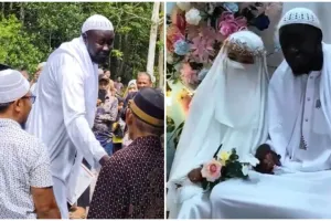 Bukti cinta tak terhalang negara, 7 potret pria Sudan nikahi gadis Sulawesi Selatan ini tuai sorotan