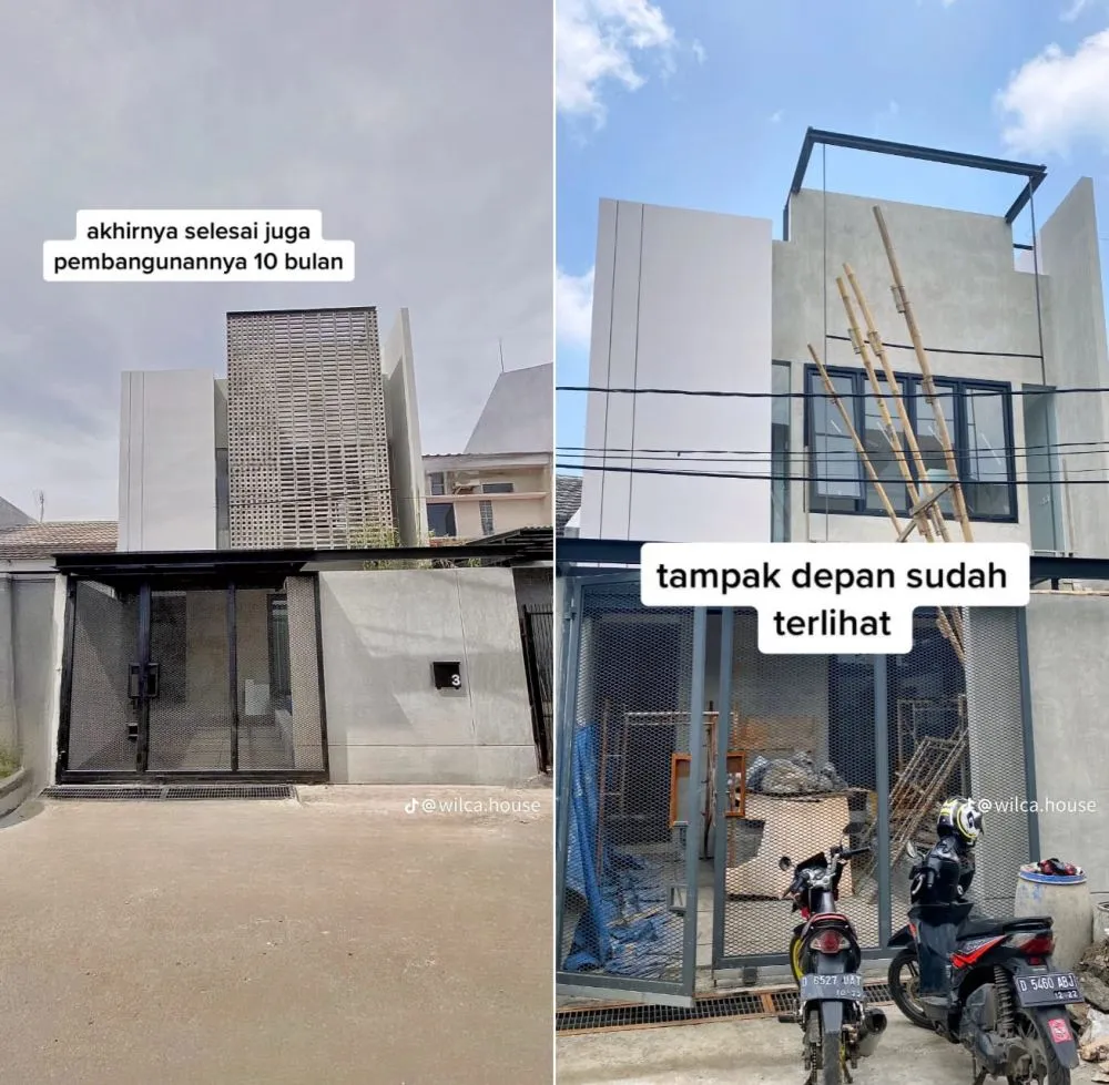 makeover rumah ala scandinavian © TikTok