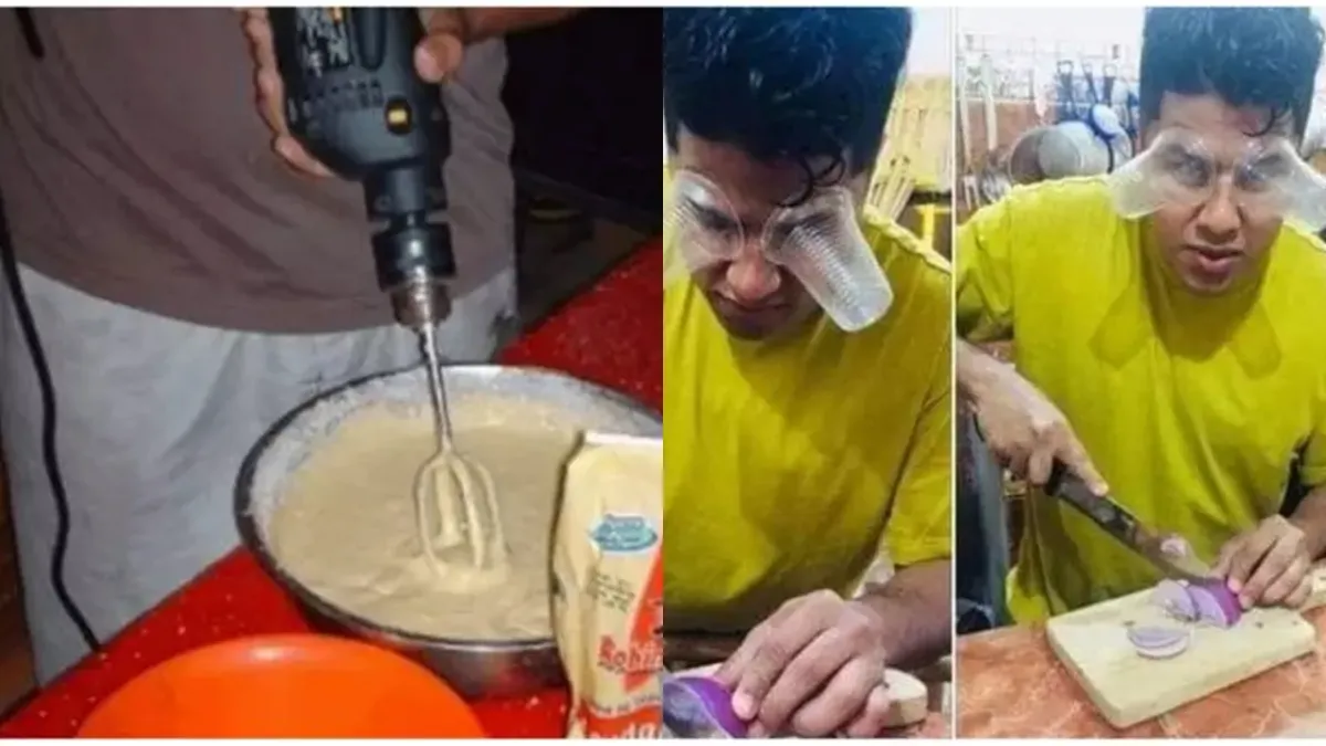 13 Life Hack masak ala cowok yang nyeleneh tapi berfaedah, bikin ngakak tapi pengen coba juga