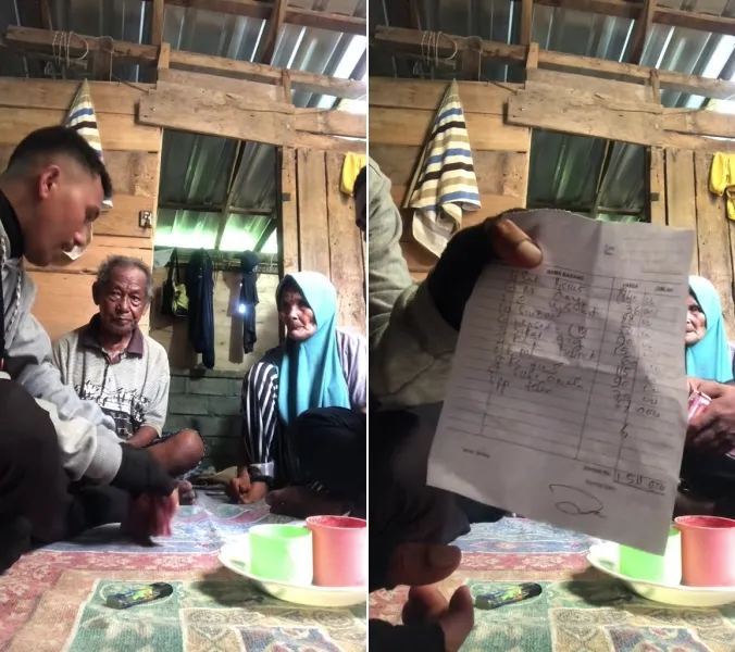 Kakek tua nyicil utang dilunasi oleh warganet © 2025 TikTok Kakek tua nyicil utang dilunasi oleh warganet © 2025 TikTok