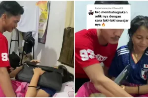 Gagal raih 3 besar untuk dapat hadiah laptop, aksi kakak untuk sang adik ini bikin terenyuh