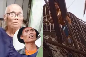 Rumah berusia 100 tahun milik Diding Boneng ambruk 