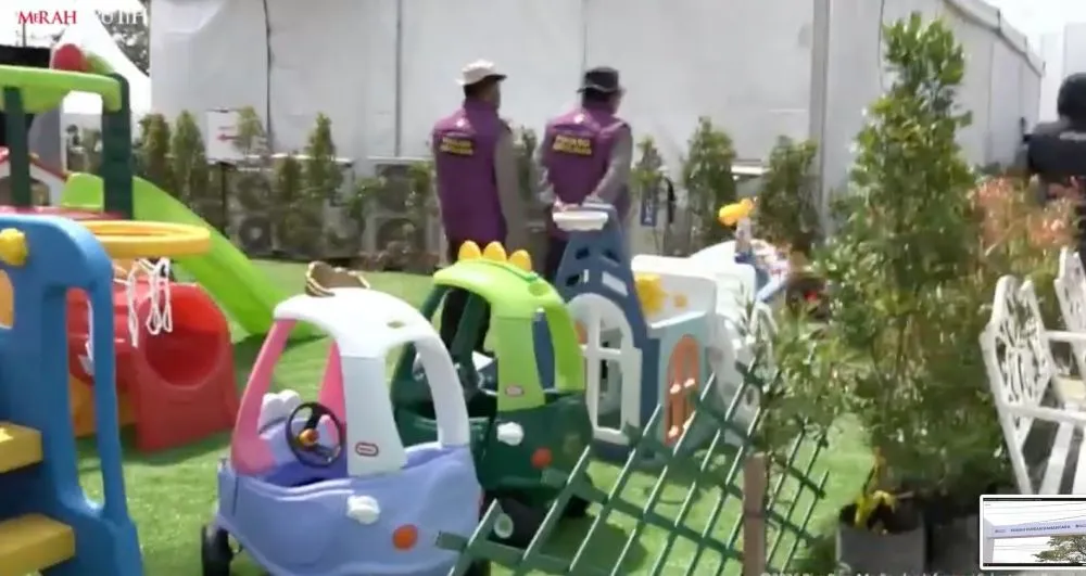 Huntara Aceh Tamiang TikTok/@lifeathk; YouTube/@SekretariatPresiden