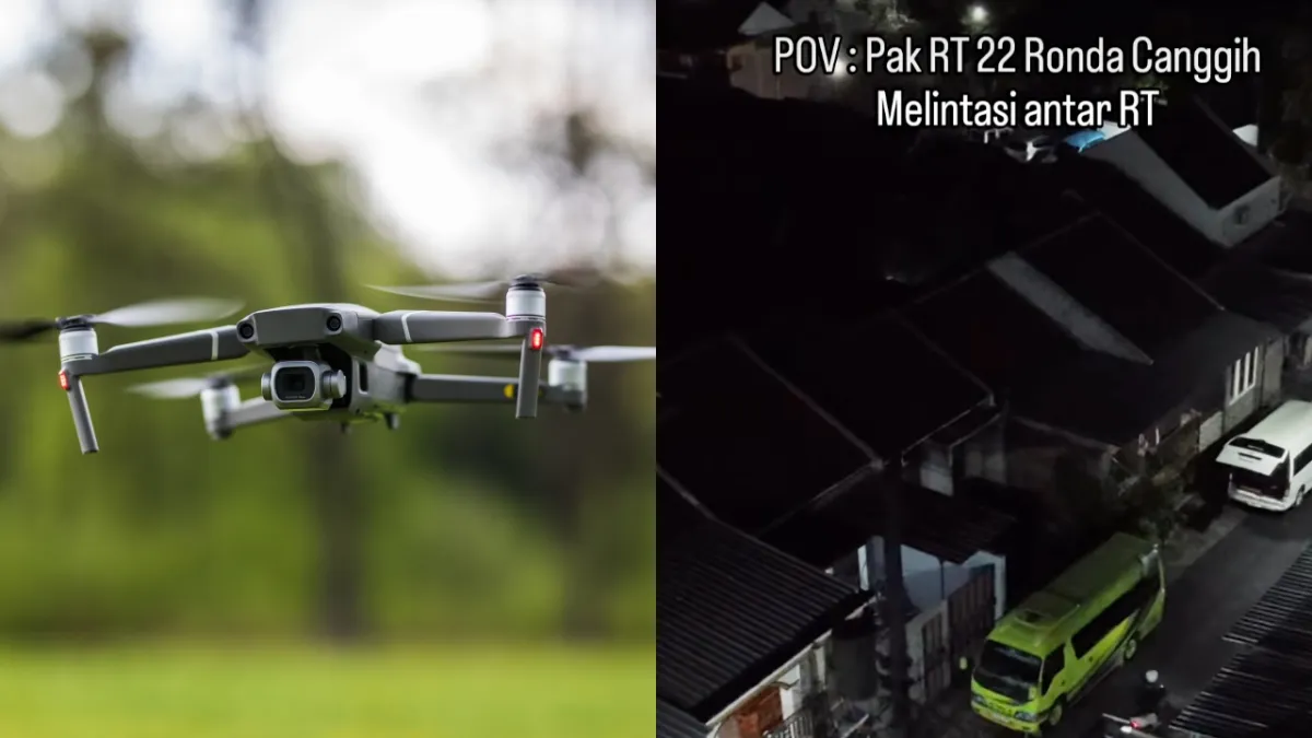 Pria ini kasih tahu cara ronda praktis 800 rumah dalam 5 menit, definisi tepat manfaatkan teknologi