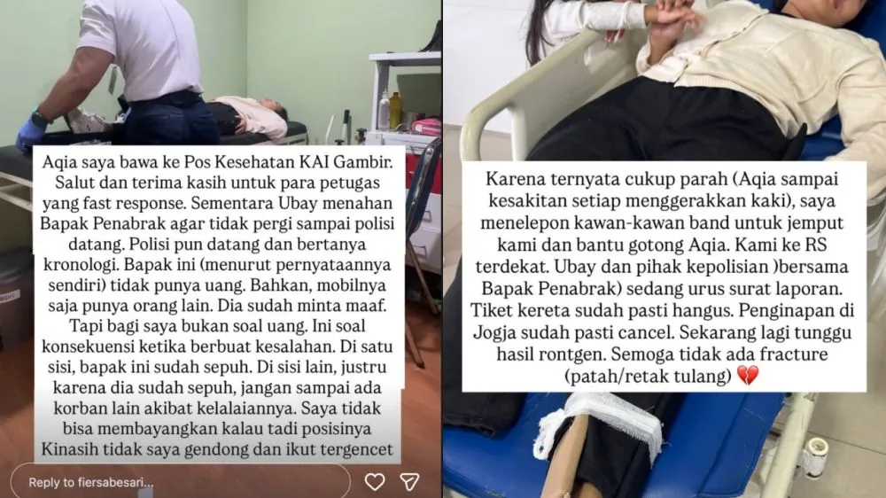 Istri Fiersa Besari Kecelakaan Instagram @fiasabesari