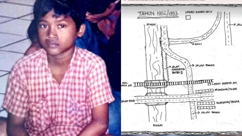 Kisah Haru Anak Hilang Terbawa Kereta TikTok @djanuepisodeapril