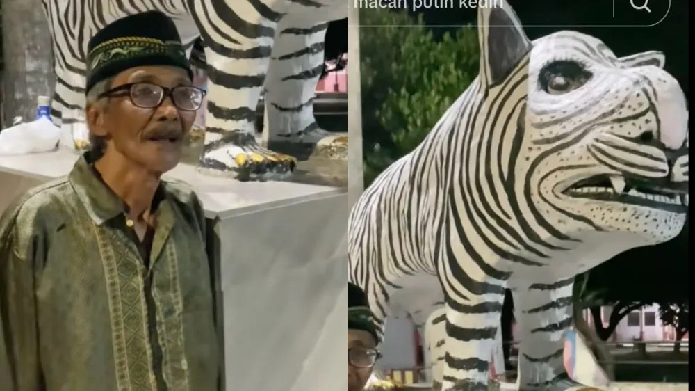 patung macan putih balongjeruk kediri berbagai sumber