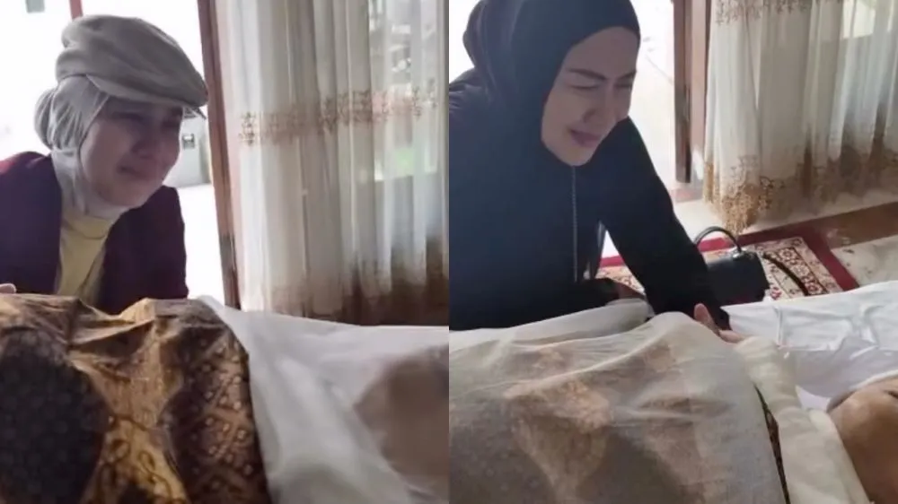 ayah Venna Melinda meninggal berbagai sumber