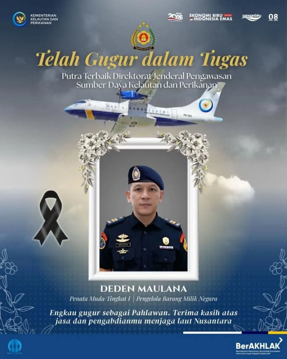 pemakaman Deden Maulana Garut TikTok/@hentriwibowo; Instagram/@YouTube Kementerian Kelautan dan Perikanan; Instagram/@ditjenpsdkp