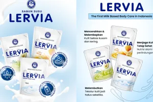 Sabun susu bikin momen mandi lebih calming, ini kata Lervia yang jadi pionirnya sejak 24 tahun lalu