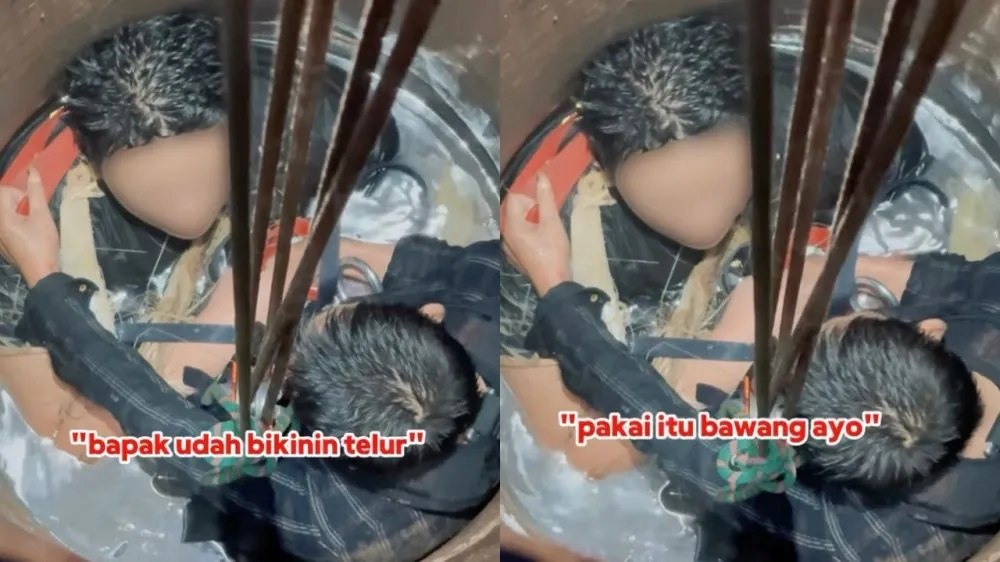 Evakuasi dramatis remaja 17 tahun terjebak di sumur Instagram/@adebhakti