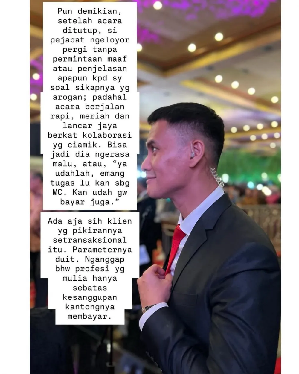 Choky Sitohang dibentak pejabat © 