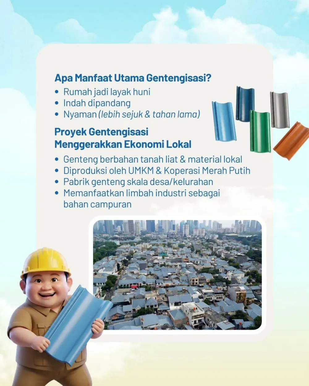 Program Gentengisasi Instagram @sekretariat.kabinet