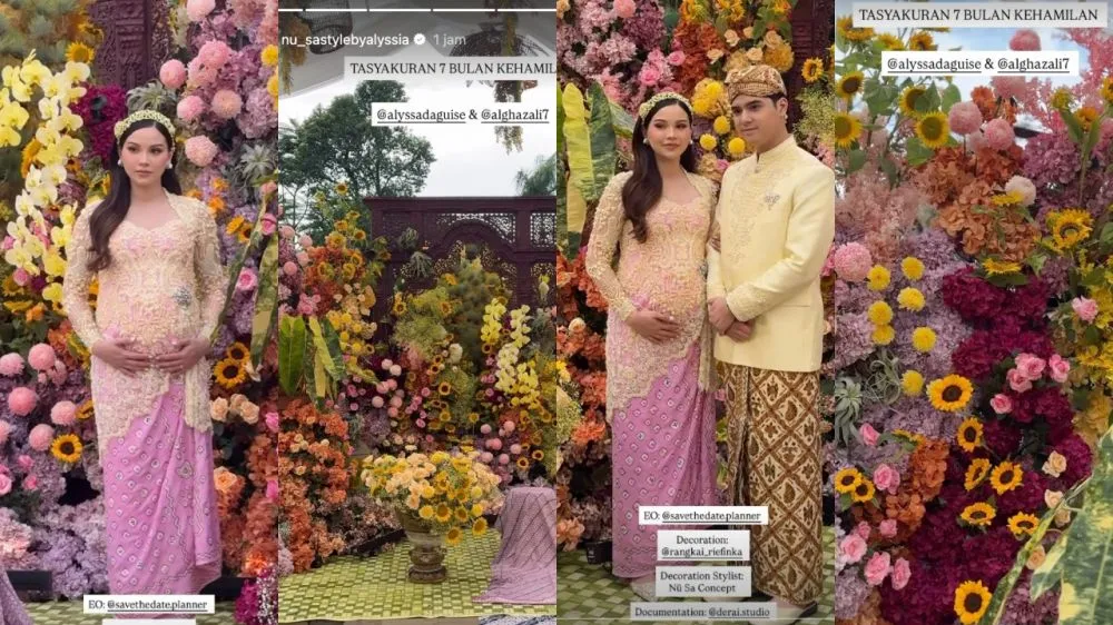 Al Ghazali Alyssa Daguise tasyakuran 7 bulanan berbagai sumber Al Ghazali Alyssa Daguise tasyakuran 7 bulanan berbagai sumber