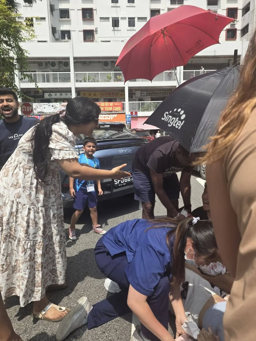 bocah WNI 6 tahun tewas ditabrak di Singapura foto: Facebook/Nguyen Thi Hanh