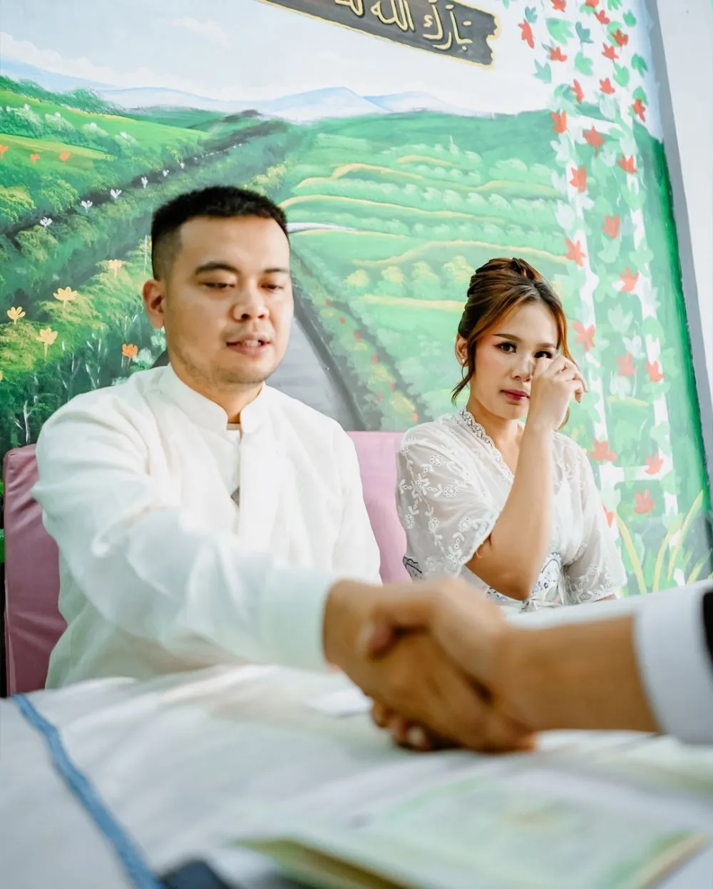 Pernikahan Reza SMASH @yugaramdhani via Instagram/@mrezanugra