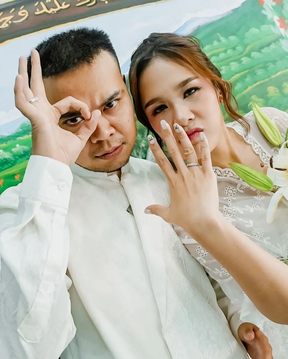 Pernikahan Reza SMASH @yugaramdhani via Instagram/@mrezanugra