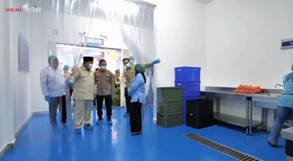 Prabowo Subianto tinjau SPPG Polri YouTube Sekretariat Presiden