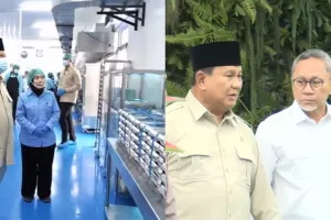 9 Momen Presiden Prabowo tinjau teknologi SPPG baru, cicipi menu MBG langsung