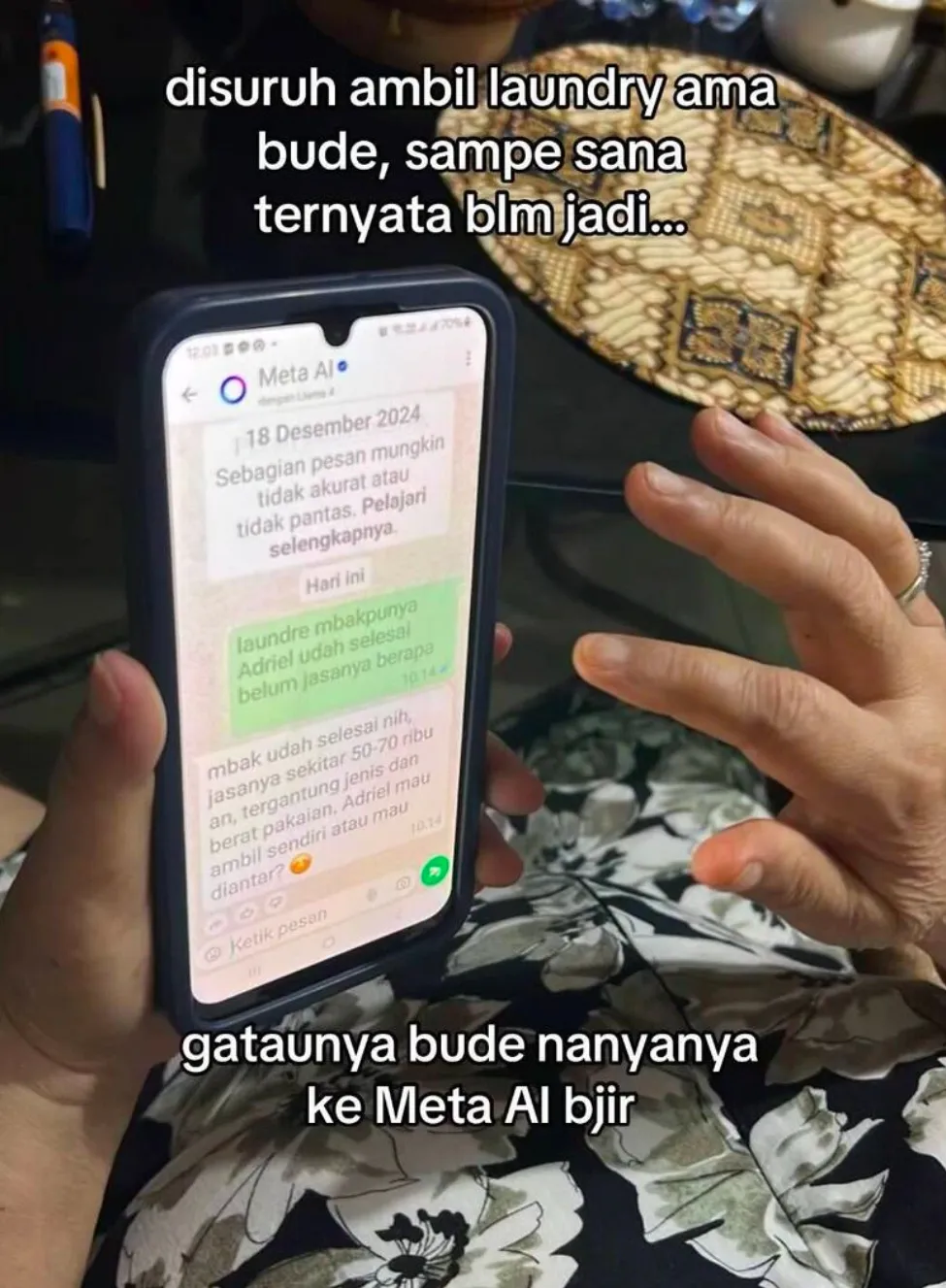 Pengalaman Lucu Meta AI berbagai sumber