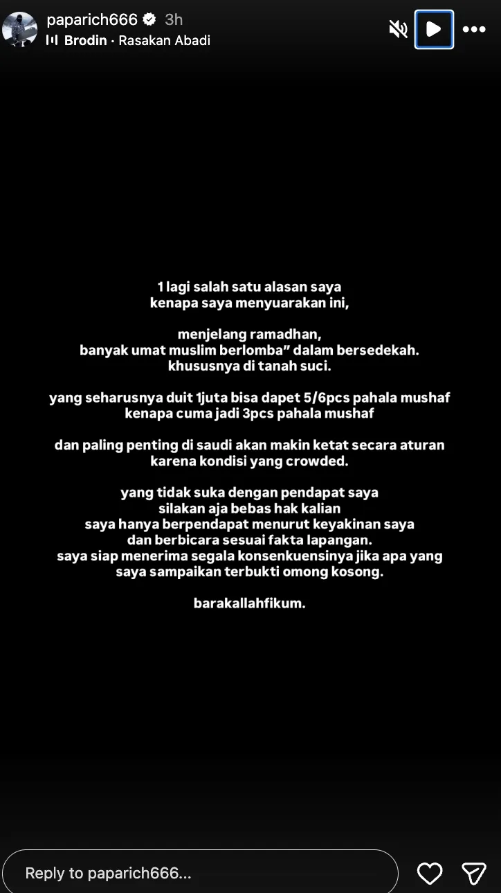 Kasus waqaf Alquran Taqy Malik © 2026 brilio.net Kasus waqaf Alquran Taqy Malik © 2026 brilio.net