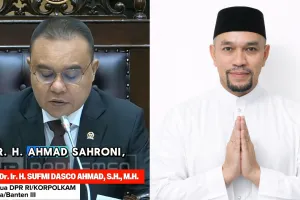 Resmi dilantik, Ahmad Sahroni kembali jadi Pimpinan Komisi III DPR usai sanksi MKD