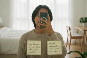 30 Kata-kata caption foto selfie yang percaya diri tapi tetap humble