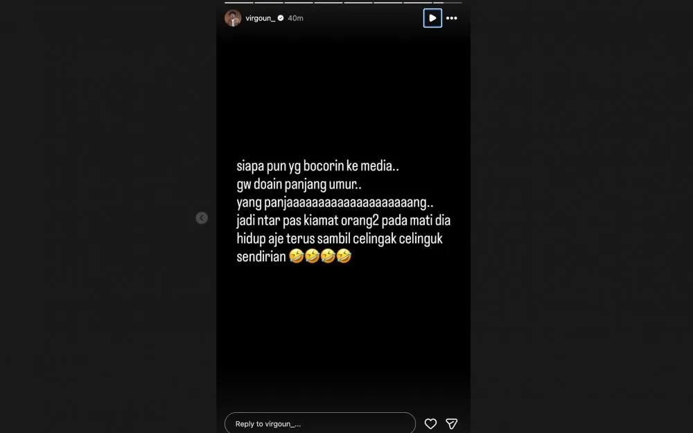 virgoun menikah lagi berbagai sumber