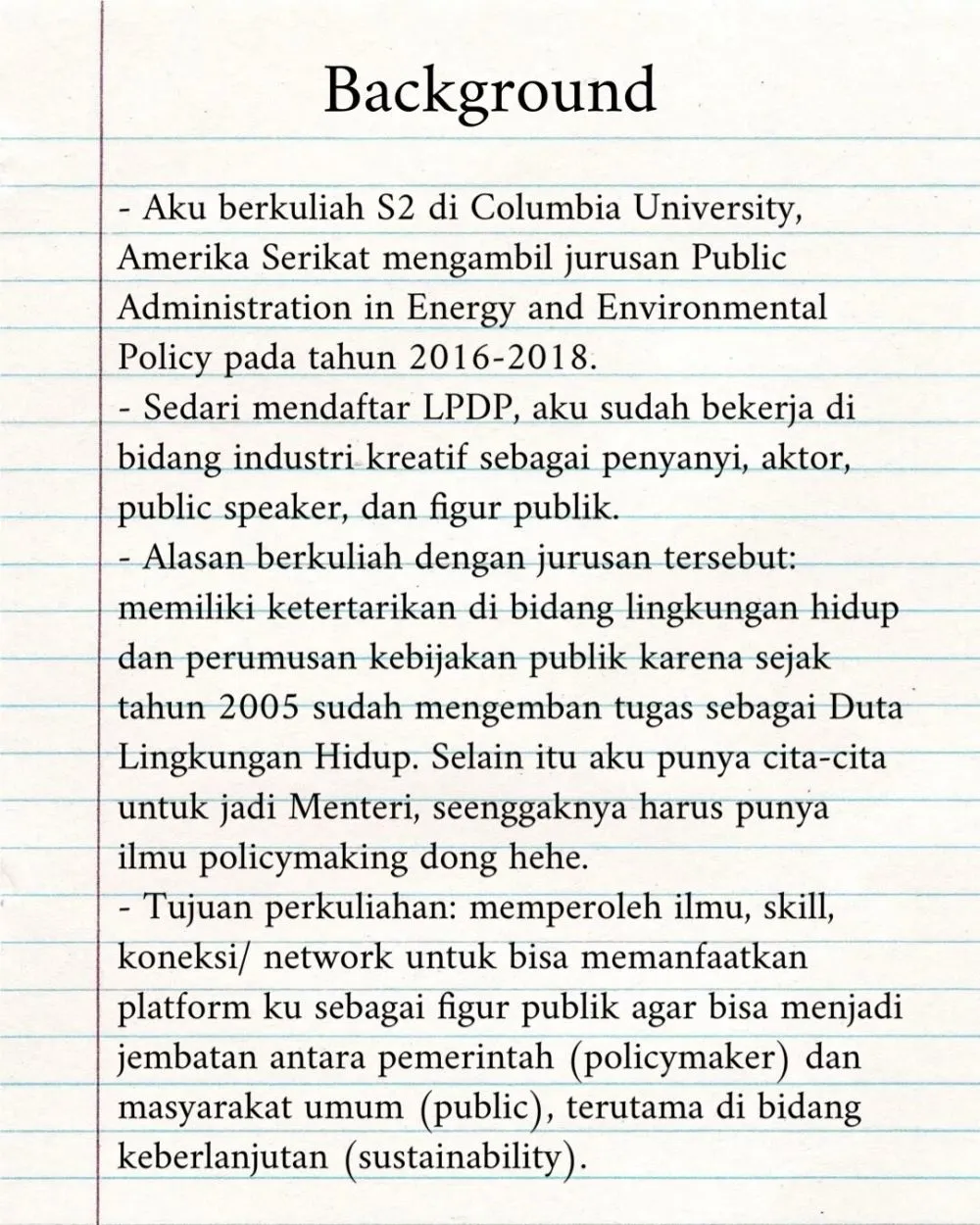 Tasya Kamila LPDP  Instagram @tasyakamila