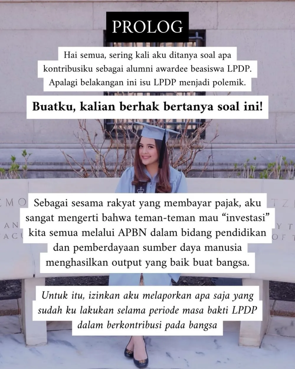 Tasya Kamila LPDP  Instagram @tasyakamila