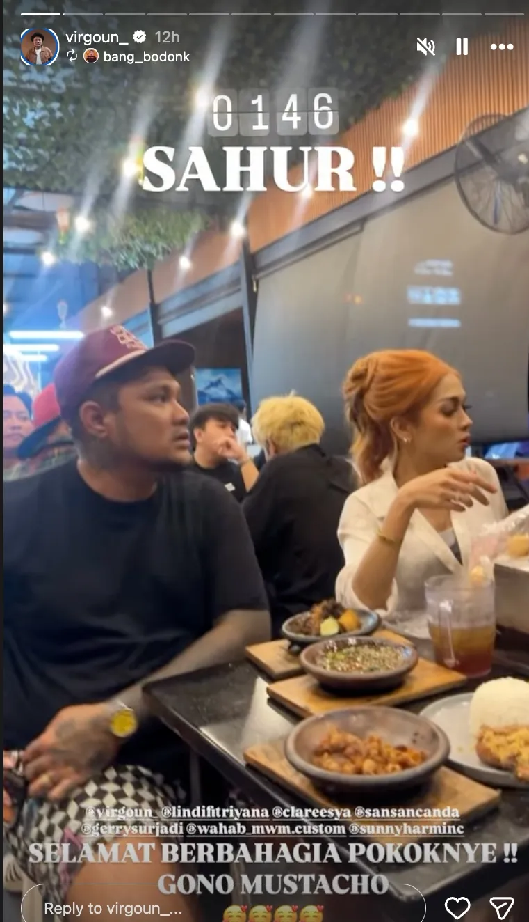 Virgoun menikah Instagram/@virgoun_ Virgoun menikah Instagram/@virgoun_