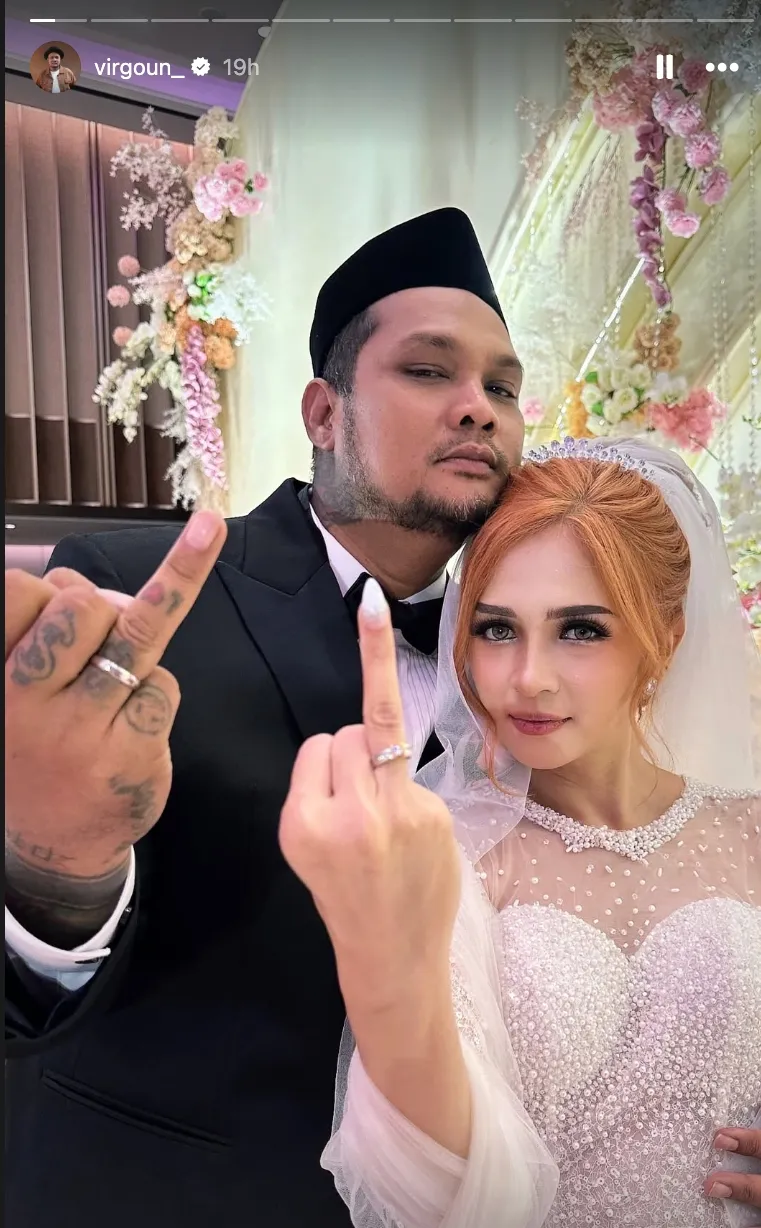Virgoun menikah Instagram/@virgoun_ Virgoun menikah Instagram/@virgoun_