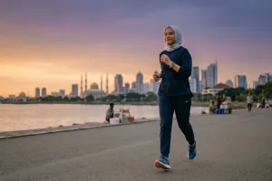 30 Caption foto ngabuburit lari jelang buka, kata-kata keren untuk tema sporty Ramadhan